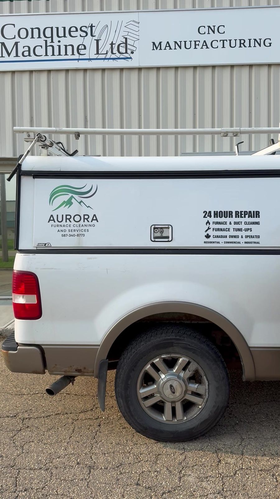 Aurora Furnace Cleaning service truck
