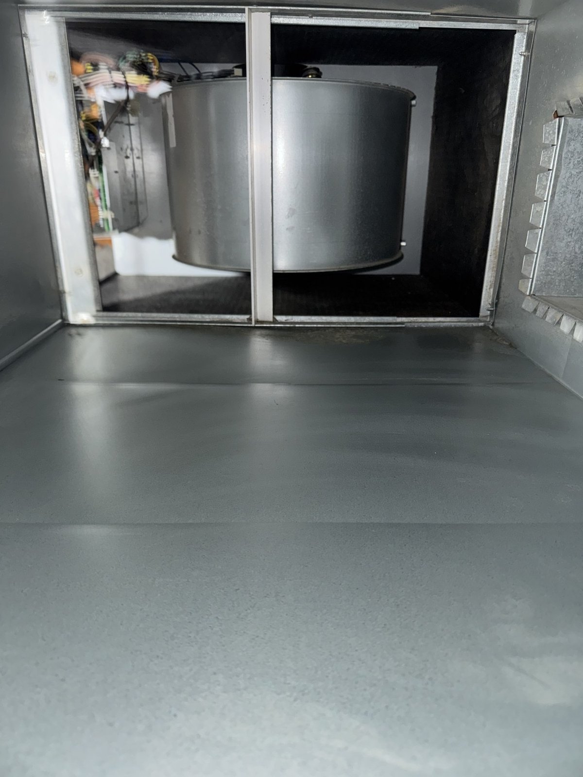 Clean furnace blower after professional service